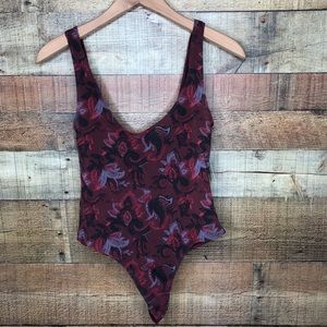 Intimately free people low cut body suit